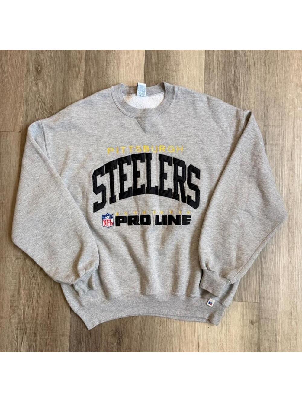 Russell Athletic Pittsburgh Steelers NFL Pro Line crewneck sweatshirt , size XL